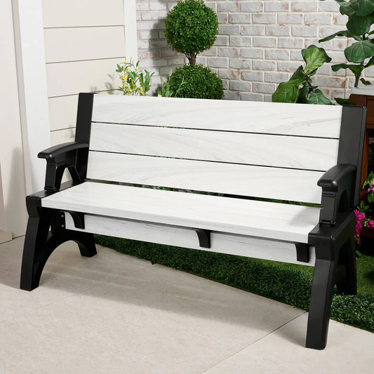Convert-a-Bench Gen II XL Designer Series Bench-to-Table  Modern Outdoor Patio Furniture Stool Chairs