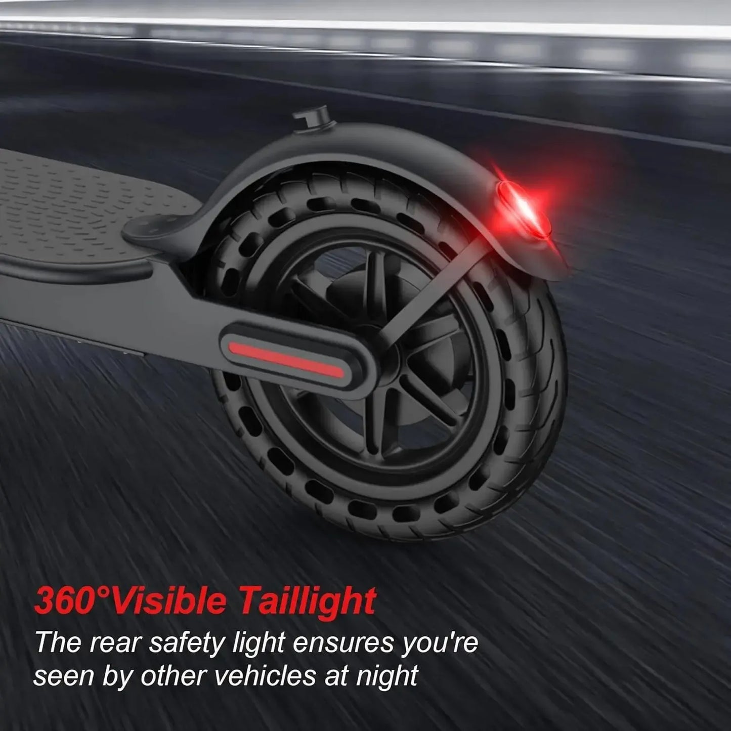 Electric Scooter 350W Motor,19 MPH Max Speed,12 Miles Range,8.5'' Foldable Scooter for Adults with APP,Foldable Commuter Scooter